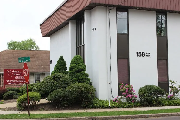 Exterior street view photo of oral surgery practice Oral & Maxillofacial Surgery Center in Warminster PA