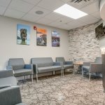 Reception and waiting area for Fort Washington PA oral surgery practice Oral & Maxillofacial Surgery Center