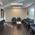 Flagship Oral, Facial, and Dental Implant Surgery waiting room in Jenkintown, PA